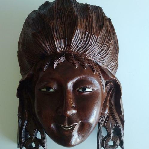Beau Masque, une belle sculpture!, Antiquités & Art, Curiosités & Brocante, Enlèvement ou Envoi