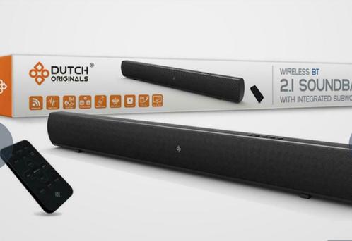 Bluetooth soundbar met ingebouwde subwoofer 60W, Audio, Tv en Foto, Luidsprekerboxen, Nieuw, Subwoofer, 60 tot 120 watt, Overige merken