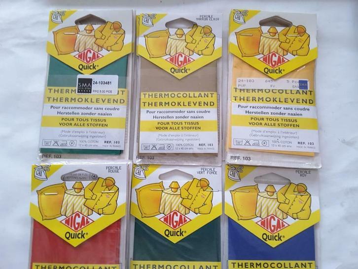 opstrijkbare katoenen stof om te herstellen zonder te naaien, Hobby en Vrije tijd, Naaien en Fournituren, Nieuw, Ophalen of Verzenden