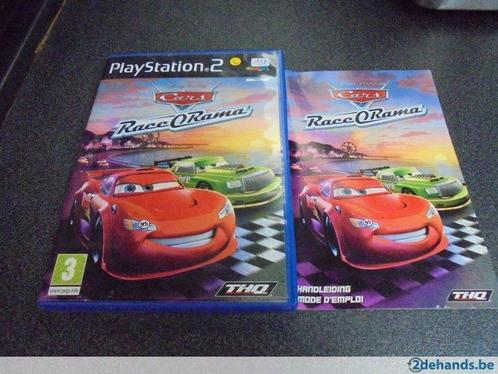 Playstation 2 Cars Rae-O-Rama (orig-compleet), Consoles de jeu & Jeux vidéo, Jeux | Sony PlayStation 2, Utilisé, Enlèvement ou Envoi