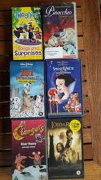 Lot van 6 Engelstalige videocassettes met kinderfilms, Tekenfilms en Animatie, Ophalen of Verzenden