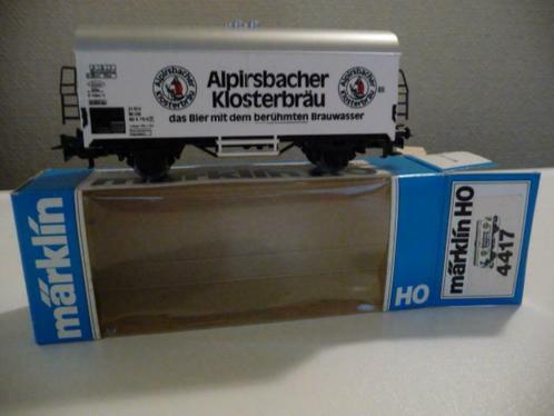 4417 MÄRKLIN–Bierwagen Alpirsbacher/Wagon biere Alpirsbacher, Hobby en Vrije tijd, Modeltreinen | H0, Nieuw, Wagon, Wisselstroom