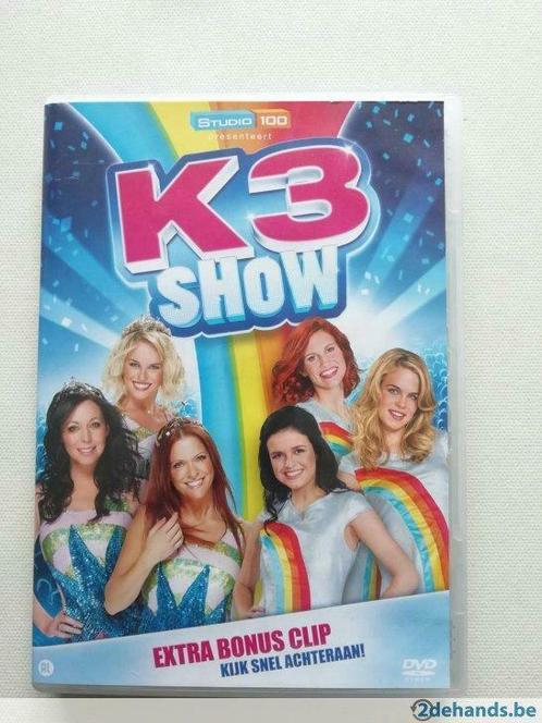 k3 show dvd, Cd's en Dvd's, Dvd's | Muziek en Concerten, Vanaf 6 jaar, Ophalen of Verzenden