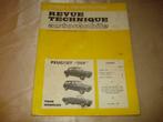 Ancienne Revue Technique Automobile Peugeot 204 - 1965, Boeken, Auto's | Boeken, Gelezen, Peugeot, Ophalen of Verzenden