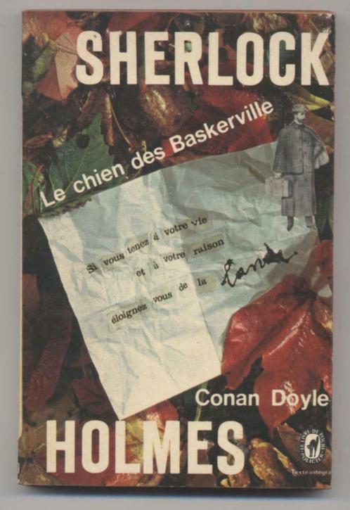 LE CHIEN DES BASKERVILLE - Conan Doyle - Sherlock Holmes, Livres, Policiers, Utilisé, Envoi