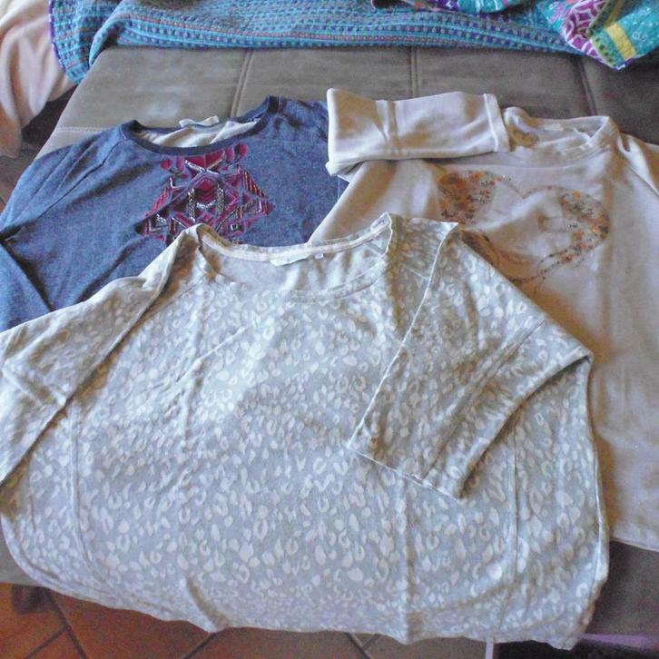 dames sweaters truien, Kleding | Dames, Truien en Vesten, Zo goed als nieuw, Blauw, Ophalen of Verzenden