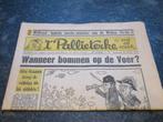 't Pallieterke, Boeken, Ophalen of Verzenden, 20e eeuw of later, Gelezen