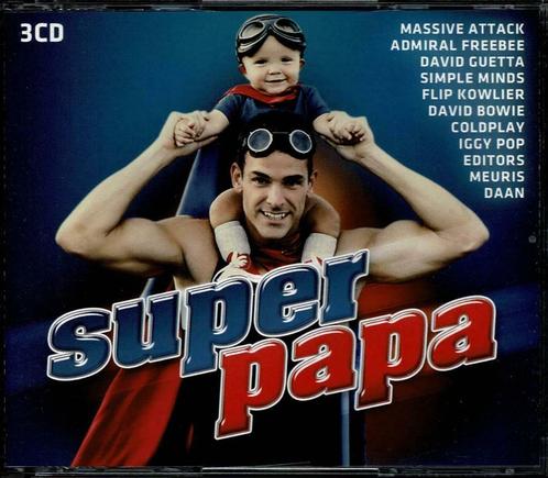 3CD-box Super Papa, CD & DVD, CD | Compilations, Enlèvement ou Envoi