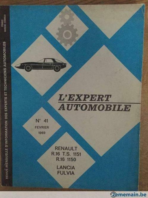 Revue Technique Automobile Renault " R 16 TS " - " R 16 ", Auto diversen, Handleidingen en Instructieboekjes, Ophalen of Verzenden