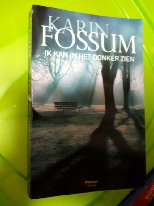 Ik kan in het donker zien – K Fossum, Livres, Thrillers, Utilisé, Enlèvement ou Envoi