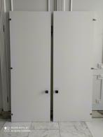 Kast deuren in vol hout, wit geschilderd, Huis en Inrichting, Ophalen, Gebruikt