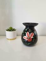 Vase opaline noire ancien vintage, Antiquités & Art, Enlèvement ou Envoi