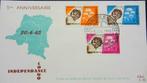 FIRST DAY COVER- MILITAIR- CONGO, Overige thema's, Ophalen of Verzenden, Gestempeld