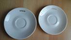 paar borden "la Redoute Roubaix" diameter: 12cm vintage ', Ophalen of Verzenden, Zo goed als nieuw, Gebruiksvoorwerp