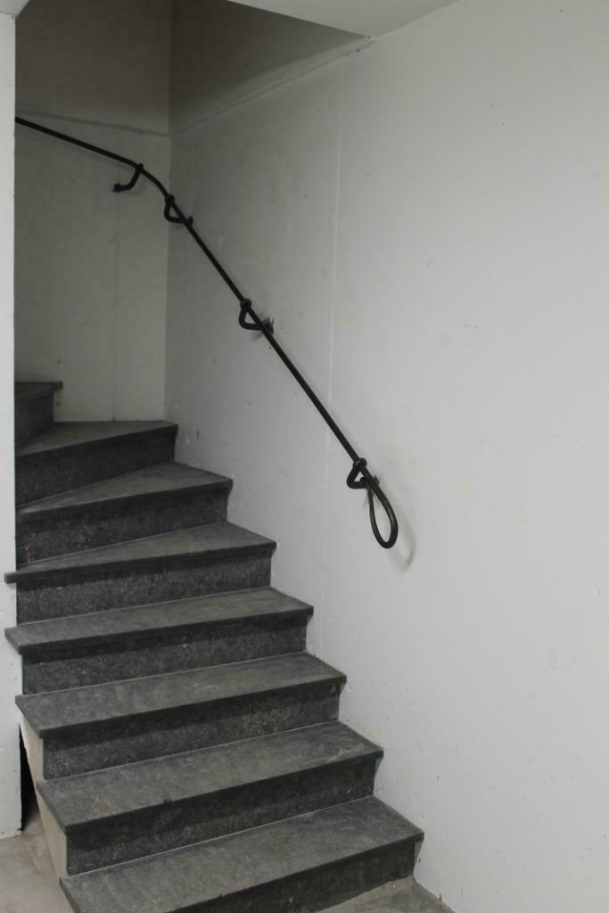 Trapleuning of balustrade in rustiek smeedijzer, Doe-het-zelf en Bouw, Ladders en Trappen, Nieuw, Trap, 4 meter of meer, Ophalen