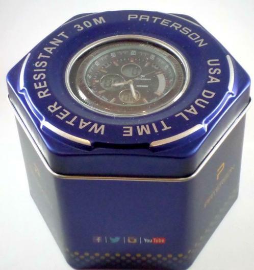 Montre Paterson 2916 Dual Time Blue Horloges Dames 2dehands