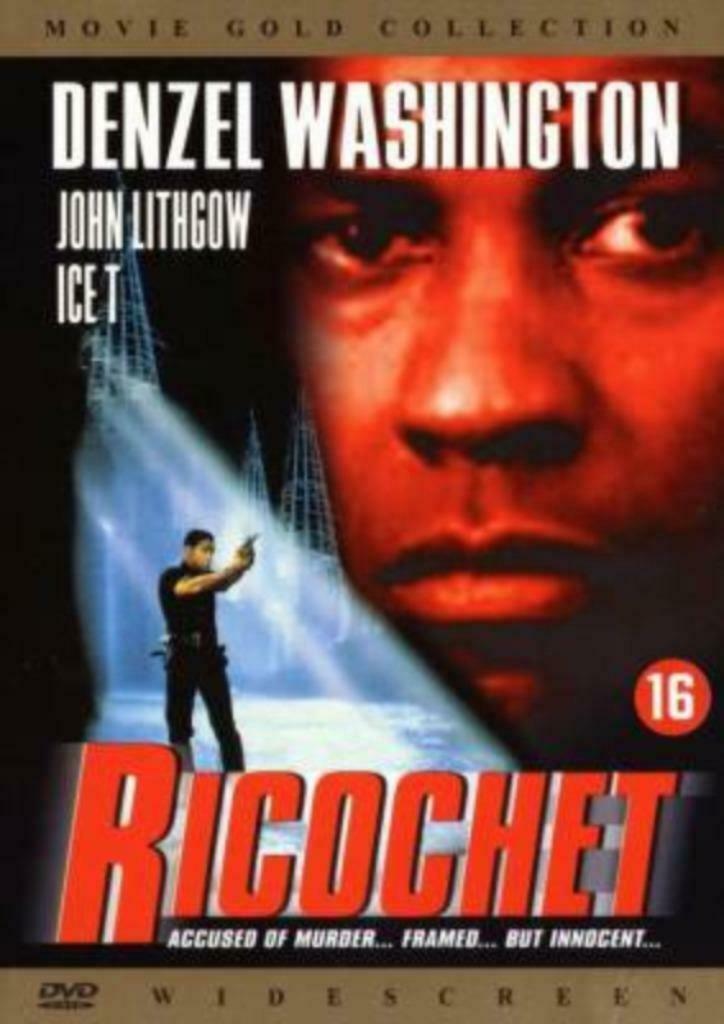 Ricochet DVD (origineel), Cd's en Dvd's, Dvd's | Actie, Actie, Vanaf 16 jaar, Ophalen of Verzenden