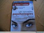 Revue Sciences Humaines. "Les nouvelles psychologies"., Livres, Utilisé, Enlèvement ou Envoi