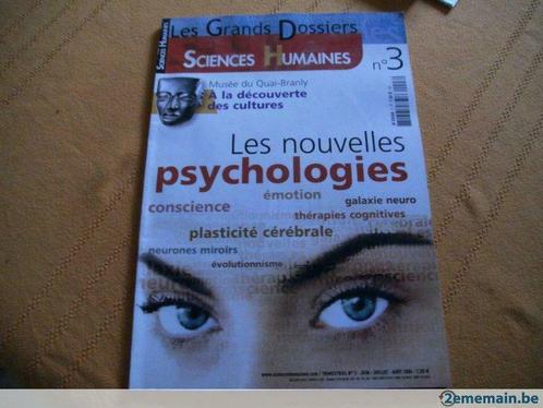 Revue Sciences Humaines. "Les nouvelles psychologies"., Livres, Journaux & Revues, Utilisé, Enlèvement ou Envoi