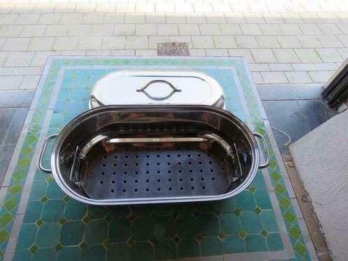 Braadslede kuchenprofi, Huis en Inrichting, Keuken | Potten en Pannen, Nieuw, Koekenpan of Braadpan, Inox, Inductieplaat, Keramische plaat