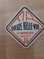 oud bierkaartje Gueuze BelleVue PH Vandenstock Anderlecht, Collections, Marques de bière, Enlèvement ou Envoi