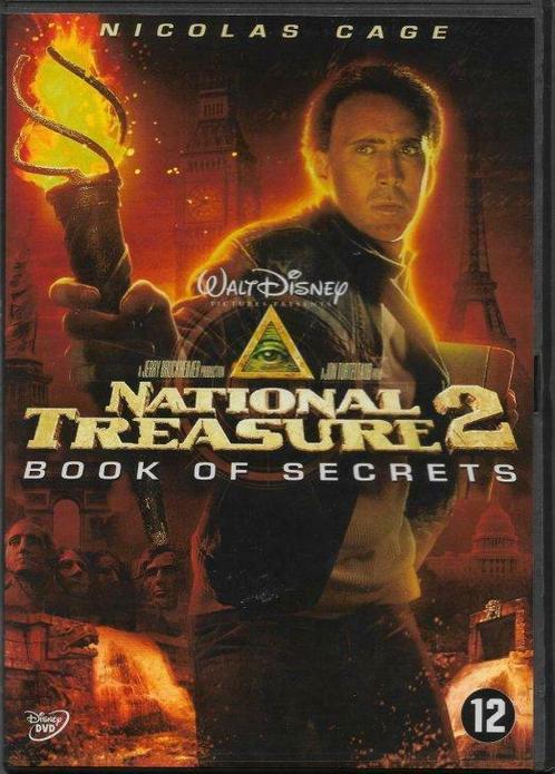 dvd- actie- avontuur- national treasure 2 (nicolas cage)., CD & DVD, DVD | Action, À partir de 12 ans, Enlèvement ou Envoi