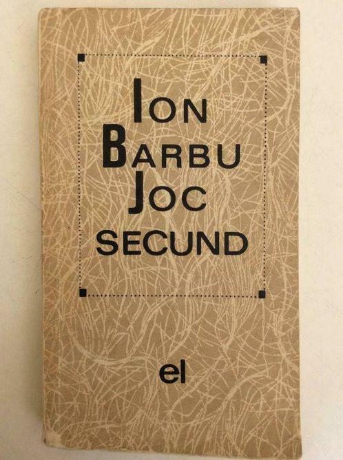 Ion Barbu - Joc Secund (1966), Boeken, Literatuur, Gelezen, Ophalen of Verzenden