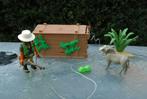 playmobil: chasseur avec un piège à phacochère, Comme neuf, Ensemble complet, Enlèvement ou Envoi