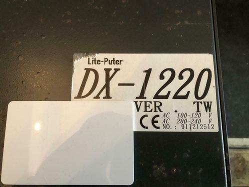 Lite-puter DX-1220 LEGE rack module, Muziek en Instrumenten, Licht en Laser, Zo goed als nieuw, Licht, Geluidgestuurd, Kleur, Stroboscoopeffect