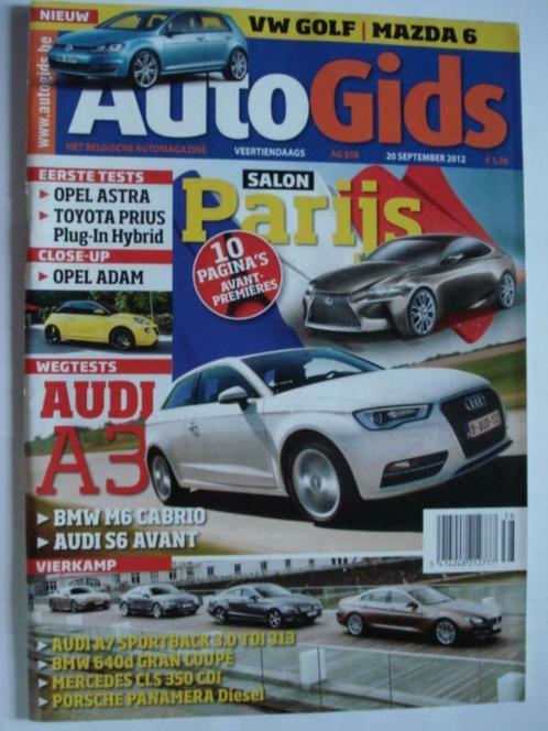 AutoGids 858 BMW M6 Cabrio/Audi S6 Avant/Opel Adam/Toyota Pr, Livres, Autos | Brochures & Magazines, Utilisé, Général, Envoi