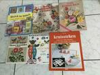 Handwerk boeken borduren, kruissteken..., Hobby en Vrije tijd, Ophalen of Verzenden, Zo goed als nieuw