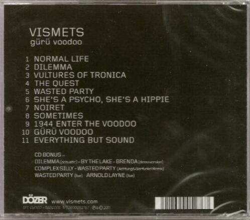 VISMETS ♠ GÜRÜ VOODOO - LIMITED EDITION 2CD-SET (NEW SEALED), Cd's en Dvd's, Cd's | Rock, Nieuw in verpakking, Alternative, Verzenden