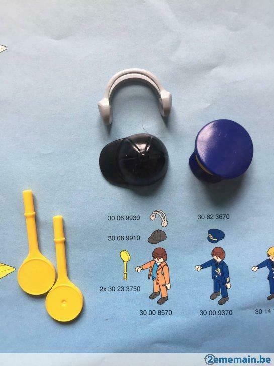 Playmobil Accessoires avion (3352, 3185), Kinderen en Baby's, Speelgoed | Playmobil, Gebruikt, Ophalen