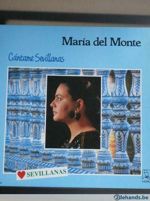 Cantame Sevillanas-Maria Del Monte, Cd's en Dvd's, Vinyl | Overige Vinyl, Ophalen of Verzenden