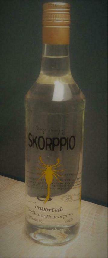 Unieke vodka beschikbaar voor biedingen