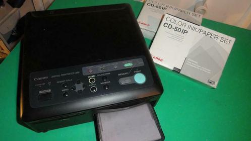 Canon CD-200 Printer incl CD-50IP Color ink/paper set, Hobby en Vrije tijd, Overige Hobby en Vrije tijd, Gebruikt, Ophalen of Verzenden