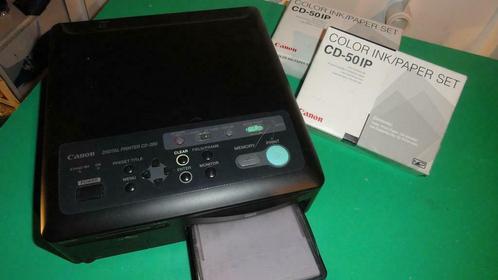 Canon CD-200 Printer incl CD-50IP Color ink/paper set, Hobby & Loisirs créatifs, Hobby & Loisirs Autre, Utilisé, Enlèvement ou Envoi