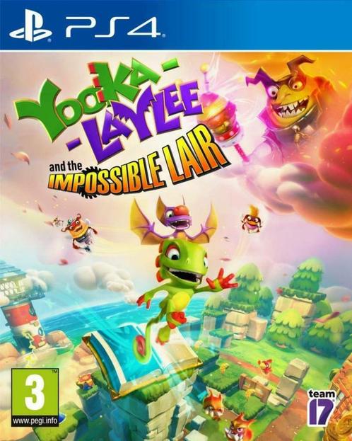 Yooka-Laylee: The Impossible Lair PS4, Games en Spelcomputers, Games | Sony PlayStation 4, Zo goed als nieuw, Platform, Vanaf 7 jaar