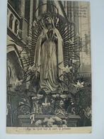 oude prentkaart Oostacker - lez - Gand Statue couronnée dans, Affranchie, Flandre Orientale, Envoi, Avant 1920