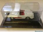 Chevrolet Corvette 1957 blanche Collection, Hobby en Vrije tijd, Modelbouw | Auto's en Voertuigen, Gebruikt, Auto, Ophalen