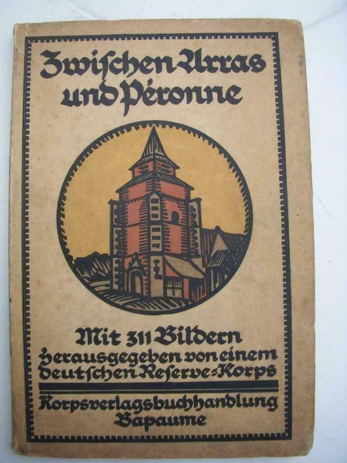 oorlogsfotoboek 1913 noord-frankrijk DUITS Front, Boeken, Stock en Verzamelingen, Gelezen, Overige, Ophalen of Verzenden