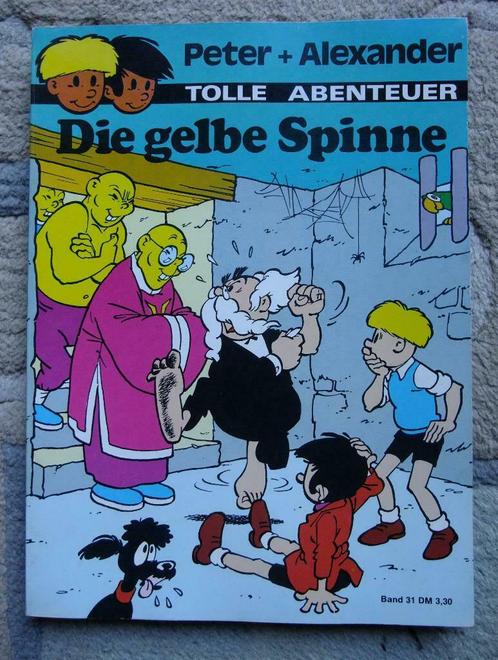 Jommeke: Peter + Alexander 31: Die gelbe Spinne - comme neuf, Livres, BD, Comme neuf, Une BD, Enlèvement ou Envoi
