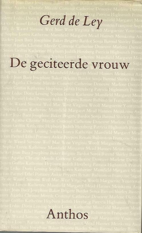 De geciteerde vrouw - Gerd de Ley, Livres, Humour, Utilisé, Autres types, Enlèvement ou Envoi