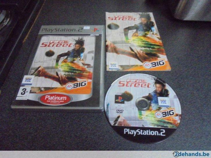 Playstation 2 Fifa Street (orig-compleet), Consoles de jeu & Jeux vidéo, Jeux | Sony PlayStation 2, Utilisé, Enlèvement ou Envoi