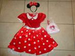 Verkleedpak Minnie Mouse Disneyland, Enfants & Bébés, Costumes de carnaval & Déguisements, Comme neuf, Fille, 122 à 128, Enlèvement ou Envoi