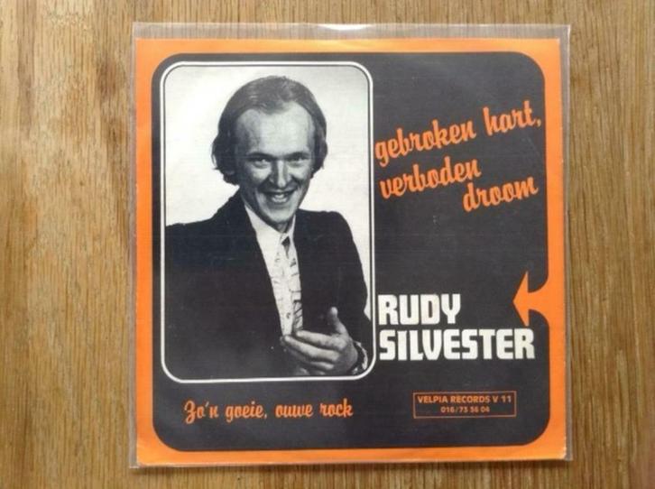 single rudy silvester, Cd's en Dvd's, Vinyl Singles, Single, Nederlandstalig, 7 inch, Ophalen of Verzenden