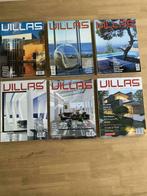 6 tijdschriften over wonen VILLAS, Boeken, Tijdschriften en Kranten, Gelezen, Ophalen of Verzenden, Glossy