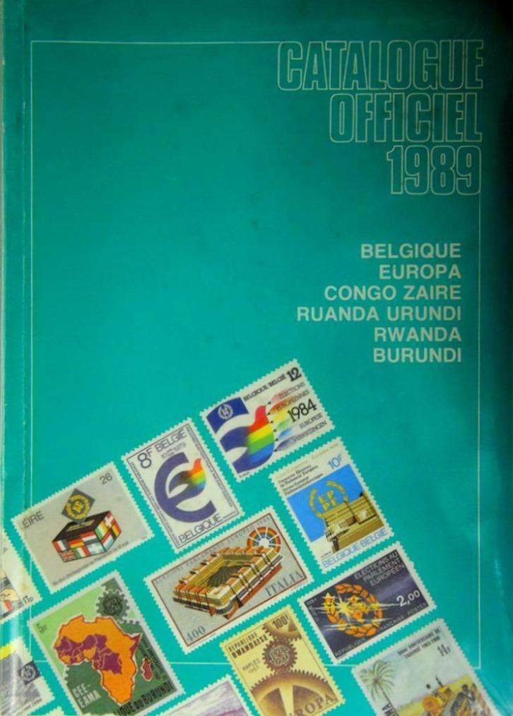 Catalogue Officiel 1989 Timbre Belge 34e Edition, Postzegels en Munten, Postzegels | Toebehoren, Catalogus, Ophalen of Verzenden