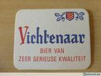 1 oud bierviltje Vichtenaar brouwerij Verhaeghe Vichte, Verzamelen, Ophalen of Verzenden, Gebruikt
