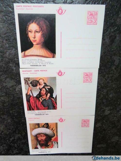 lot van 3 briefkaarten, Postzegels en Munten, Postzegels | Europa | België, Postfris, Ophalen of Verzenden